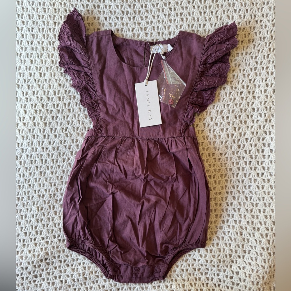 Purple Jamie Kay Romper